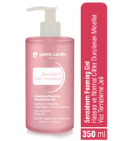 Pierre Cardin Sensiderm Foaming Gel Hassas ve Normal Ciltler Durulanan Micellar Yüz Temizleme Jeli 350 ml