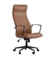 Area Kahverengi Deri Makam Koltuğu