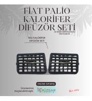 FİAT PALİO KALORİFER DİFİZÖR SETİ SAĞ SOL (Siyah)