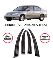 Honda Civic Cam Rüzgarlığı 4lü 2001-2005 Arası