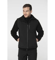 2AS 2ASSMN0807-0900 Samana Softshell Erkek Yelek (Siyah)