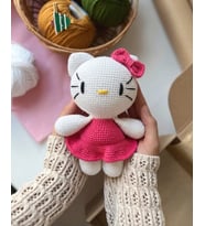 Amigurumi Oyun Arkadaşı Hello Kitty Oyuncak