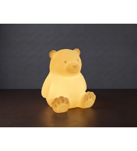 Riva Self Dekoratif Ayıcık Tasarımlı 3D Baskı Tealight Mumluk / Ambiyans Aydınlatma