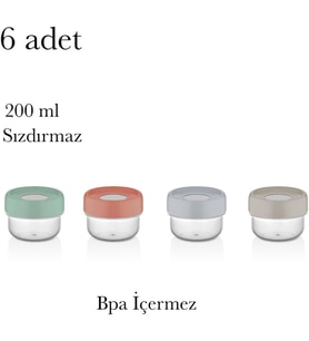 6 Adet Saklama Kabı Sızdırmaz Vidalı Kapak Bpa İçermez Piknik Okul Kamp Çok Amaçlı Kutu Boncuk Düğme Vida Balıkçı Ekipmanı Vd Üstten Pencereli