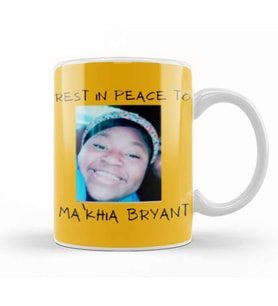 Rest in Peace to Ma’Khia Bryant Black Lives Matter Kupa Bardak Porselen