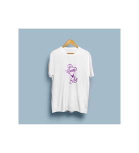 Oversize İce Cream / Dondurma tasarım unisex T-shirt (Beyaz)