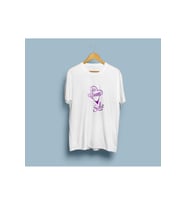 Oversize İce Cream / Dondurma tasarım unisex T-shirt (Beyaz)