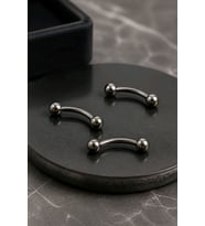 Monalisa Home Çelik Renk 12mm Tragus Pirsıng