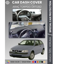 SEAT İBİZA (1998-2001) Torpido Örtüsü Panel Halı Koruma Tam Uyum Çatlamayı Önler Hızlı Montaj