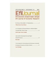 Efil Ekonomi Araştırmaları Dergisi Cilt 4 Sayı 14