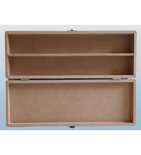 Hobi Adn 90249 Dekoratif Şiş Kutusu Ahşap MDF HAM CNC Kesim Klipsli MODEL El Yapı