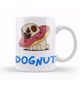DOGNUT Donut Day Kupa Bardak Porselen