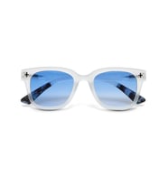 Okkia Giovanni Mavi Lens Unisex Güneş Gözlüğü Beyaz OK012-TCL