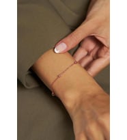 Rose Dorika Minimal Gümüş Bileklik