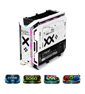HYPER ROCKET X-ERA PRO İ5 14400F 16GB RAM RTX5060 1TB NV3 M.2 Masaüstü Oyuncu Bilgisayarı