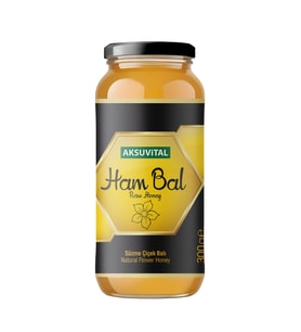 Aksu Vital Ham Süzme Çiçek Balı Doğal ve Saf Lezzet 300 gr