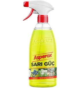 Asperox Sarı Güç  1000ml Kuvvetli Yağ Sökücü Mutfak - Ocak - Motosikletler (Joan)