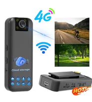 Sim Kartlı Yaka Kamerası Uzaktan İzlenebilir 4G Kamera