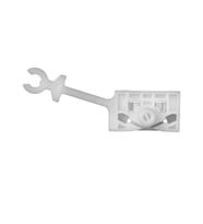 Alfa Romeo 147 için Ön Cam Kriko Plastiği -Sağ (Siyah)