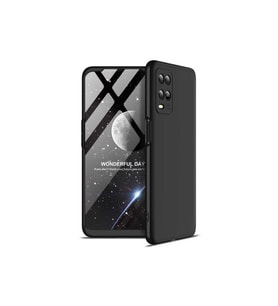 Oppo A54 4G Uyumlu Kılıf Zore Ays Kapak (Siyah)