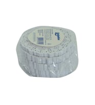 Kağıt Bardak Altlığı 9 Cm Dantel Desenli Beyaz 500 1 Paket