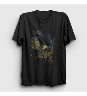 Presmono Unisex Siyah Forest V2 Dark T-Shirt 186653tt