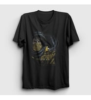 Presmono Unisex Siyah Forest V2 Dark T-Shirt 186653tt