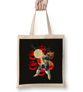 Super Vegeta Big Bang Attack Bez Çanta Uzun Saplı
