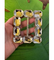 9X8 CM PLASTİK TAŞSIZ ÇANTA TOKASI KEMER TOKASI DİKİŞ AKSESUARI
