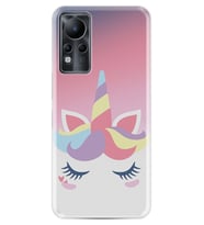 INFINIX Note 11 Pro Note 10 Hot 9 Play Kılıf Desemli Silikon Sweety Unicorn 1737