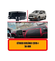 Citroen Berlingo (2018 ) Ekranlı Kapaklı Ön Gögüs Panel Torpido Koruma Koruyucu Kilifi Halisi Örtüsü