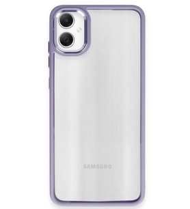 Newface Samsung Galaxy A05 Kılıf Power Silikon - Lila