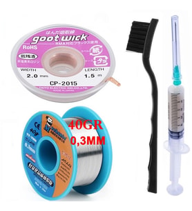 Lehim Teli Mechanic 63sn/37pb Uyumlu Flux %1-3 40gr 03mm Cp2015 Se1