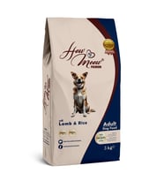 HOW MEOW YETİŞKİN KÖPEK KURU MAMASI KUZULU ve PİRİNÇLİ 3 KG