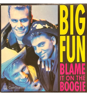 Big Fun Blame In To The Boogie 45lik Plak (Karışık)