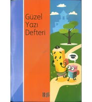 Güzel Yazı Defteri Klavuz Çizgili a4 Boy Umut Güzel Yazı Defteri 40 Yaprak A4 Boy (Mavi)