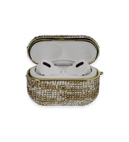 Apple Airpods Pro 2 (2.nesil) Klor Taşlı Kılıf - Desen 6