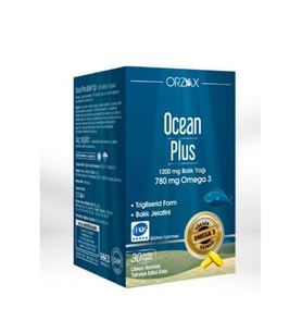 Ocean Plus Balık Yağı Omega3 1200 Mg 30 Softjel Kapsül