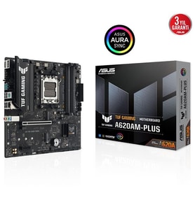 ASUS TUF GAMING A620AM-PLUS DDR5 HDMI-DP PCIE 4.0 AM5 mATX
