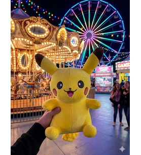pikachu 30 cm peluş oyuncak (Sarı)