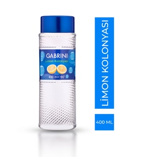 Gabrini Kolonya 400 ML (LİMON)
