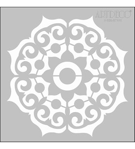 ARTDECO STENCİL 30X30CM GEOMETRİK G.DESEN 111