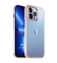 Microsonic Apple iPhone 13 Pro Max Kılıf Shadow Planet Açık Pembe