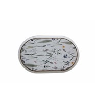 Porland Botanical Serisi 32cm Kayık Tabak Oval