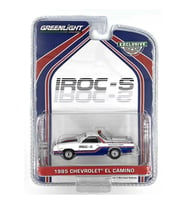 Greenlight 1985 Chevrolet El Camino SS Pace Truck IROC-S 1/64 Model Araba (Beyaz)