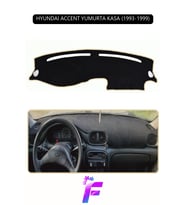 HYUNDAİ ACCENT YUMURTA KASA (1993-1999) Torpido Örtüsü Güneşten, Isıdan, Çatlamadan Korur G6