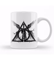 Harry Potter Ölüm Yadigarlar Kupa Bardak Porselen