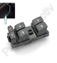KAROQ SOL DÖRTLÜ CAM DÜĞMESİ 3G0959857B