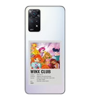 Redmi Note 11S - Note 11 Uyumlu Winx Club Poster Tasarımlı Şeffaf Telefon Kılıfı