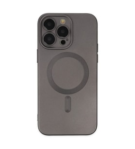 Apple İphone 13 Pro Kılıf Moshi Lens Magneticsafe Silikon - Füme